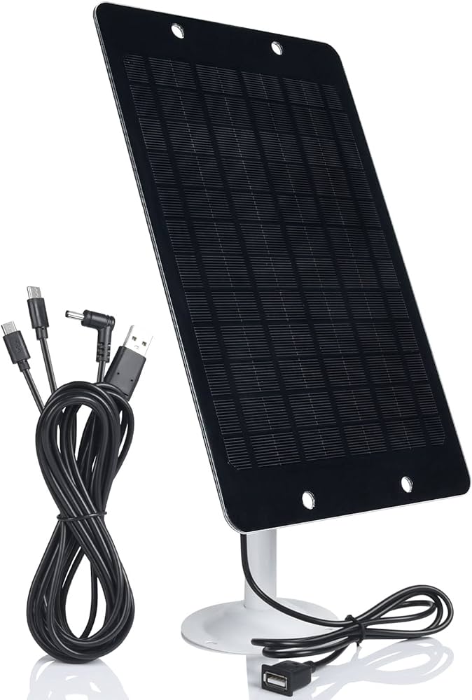 Solar Panel USB-C:Charge with the latest technology!
